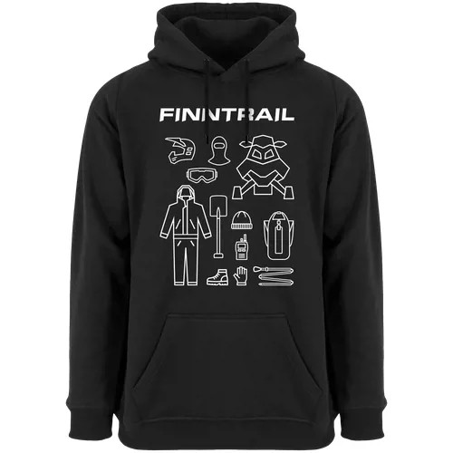 Толстовка Finntrail, размер XS, черный