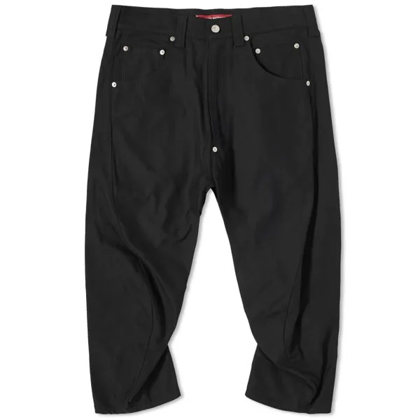 Атласные джинсы с карманами Junya Watanabe MAN x Levi's, черный