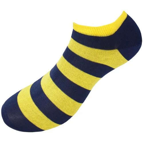 Носки LUi, размер 43/46, синий, желтый