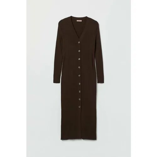 Платье H&M, размер XXL, коричневый