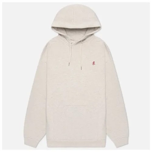 Мужская толстовка Gramicci One Point Hoodie бежевый, Размер XXL