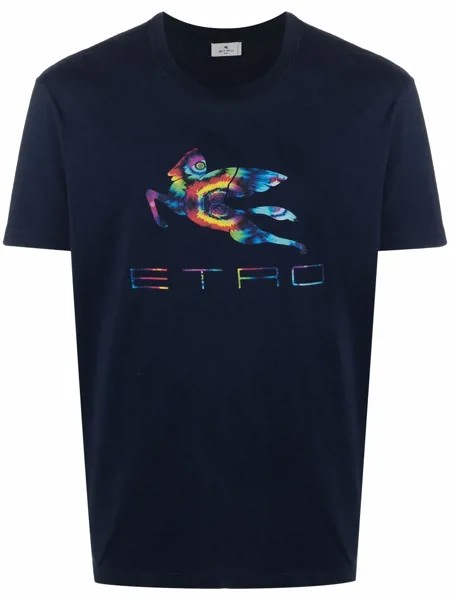 ETRO футболка с логотипом