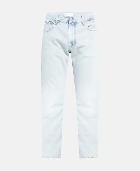 Прямые джинсы Calvin Klein Jeans, светло-синий