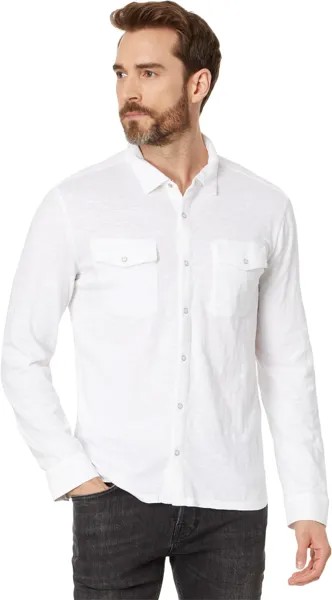Рубашка John Varvatos Arvon Shirt, белый