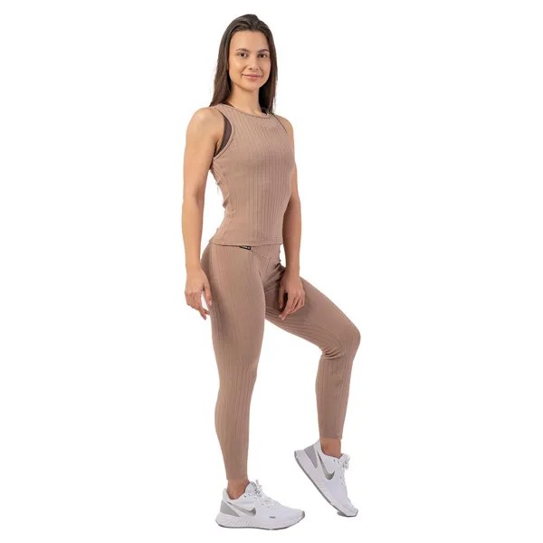 Футболка Nebbia Organic Cotton Ribbed 414 , бежевый