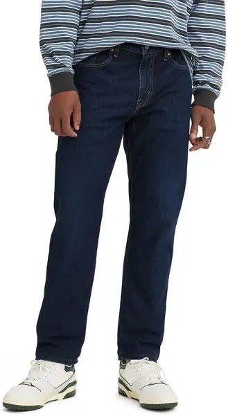 Джинсы Levi's Men's 502 Taper Jean Levi's, цвет (New) Dark Indigo Stonewash