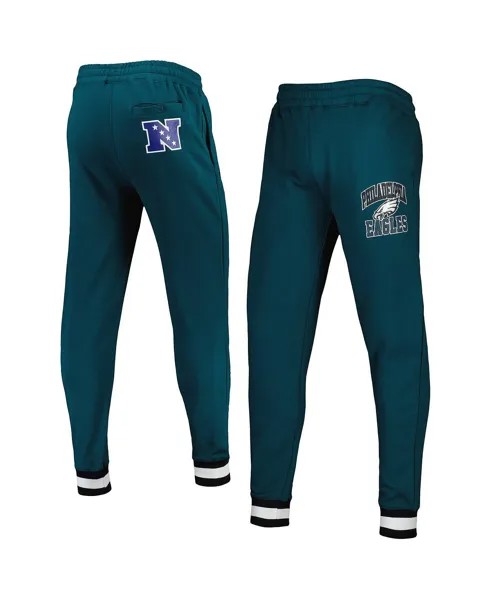 Мужские флисовые брюки-джоггеры midnight green philadelphia eagles blitz Starter, мульти