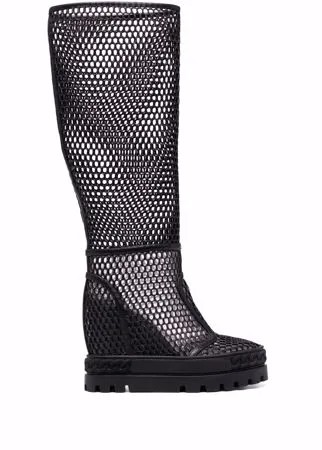 Casadei сетчатые сапоги
