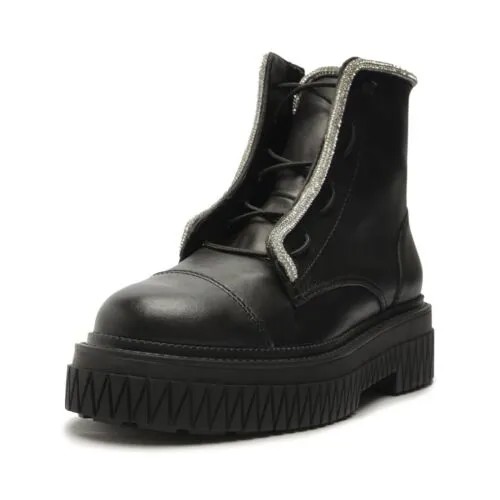 Женские ботинки Schutz Amirah, черный/кристалл, США 9,5