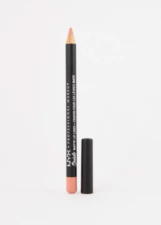 Матовая подводка для губ NYX Professional Makeup Suede - Fetish-Розовый