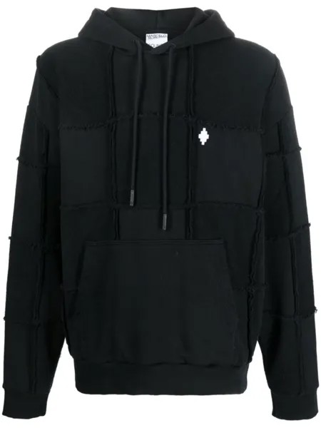 Marcelo Burlon County of Milan худи в технике пэчворк, черный