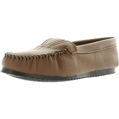 Женские кожаные мокасины Minnetonka Butter Tan Leather 11 Narrow (AA,N) BHFO 5797