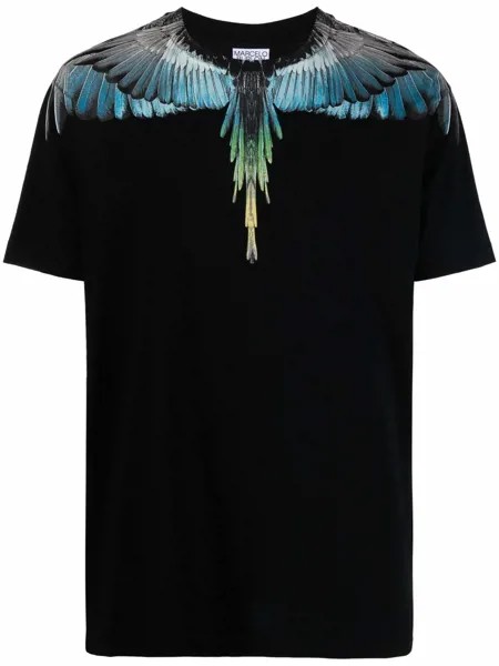 Marcelo Burlon County of Milan футболка с принтом Wings