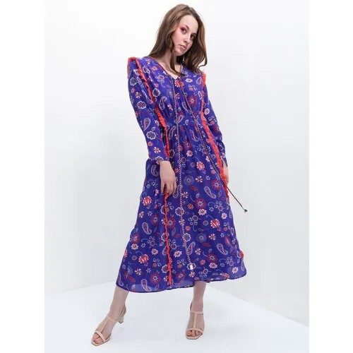 Платье ARTWIZARD, размер 170-(96-100)-(104-108)/ L/ 48-50, фиолетовый, фуксия
