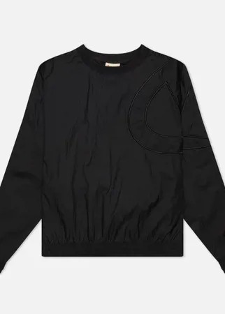 Женская толстовка Champion Reverse Weave Oversized C Logo Track, цвет чёрный, размер S