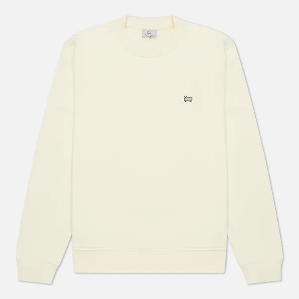 Мужская толстовка Woolrich Light Classic Crew Neck бежевый, Размер S