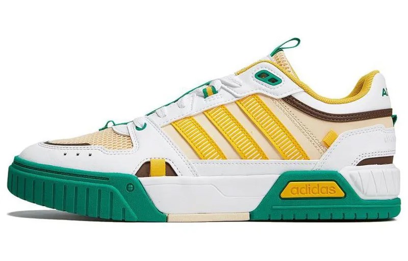 Кроссовки Adidas Neo Skateboarding Unisex, желтый/зеленый/белый