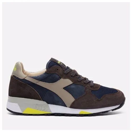 Мужские кроссовки Diadora Heritage Trident 90 Suede голубой , Размер 46 EU