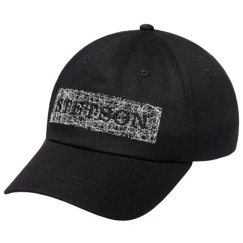 Бейсболка STETSON арт. 7711136 BASEBALL CAP COTTON (черный), Размер: UNI