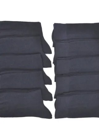 Носки мужские CALZINI синие, 10 пар, размер 25 (39-42)