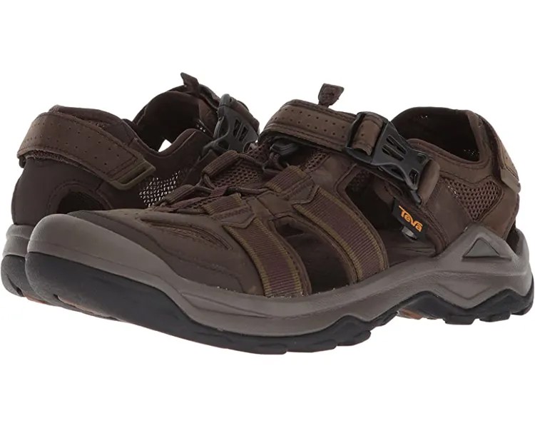 Сандалии Omnium 2 Leather Teva, кофе по-турецки