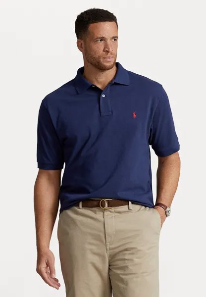 Рубашка-поло CLASSIC FIT Polo Ralph Lauren Big & Tall, темно-синий Ньюпорт