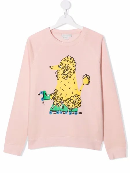 Stella McCartney Kids футболка с принтом