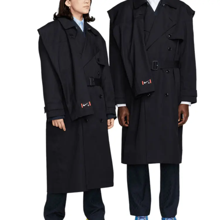 X Martine Rose SS23 Cobranded Series Тренчкот унисекс черный Nike, черный