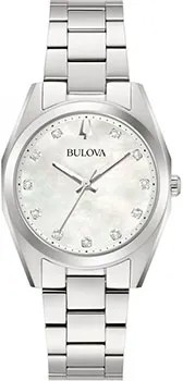 Японские наручные  женские часы Bulova 96P228. Коллекция Surveyor