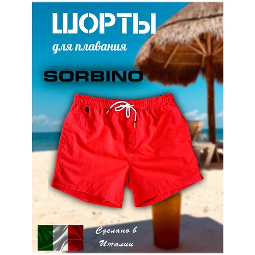 Шорты для плавания Sorbino, размер M, красный