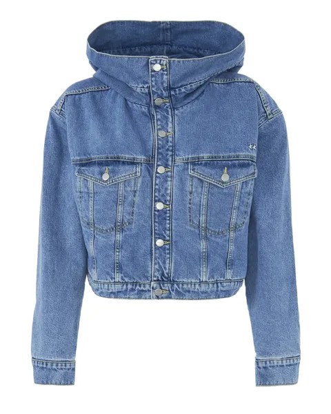 Утепленная куртка джинсовка ICON DENIM