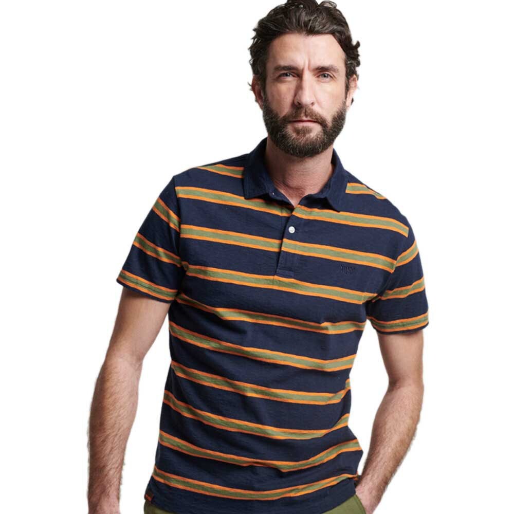 Поло Superdry Vintage Jersey, желтый