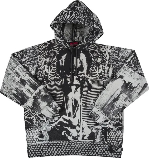 Толстовка Supreme Miles Davis Hooded Sweatshirt 'Black', черный