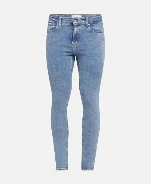 Джинсы скинни Calvin Klein Jeans, светло-синий