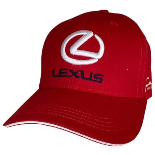 Бейсболка LEXUS Бейсболка Lexus кепка Лексус, размер 55-58, красный