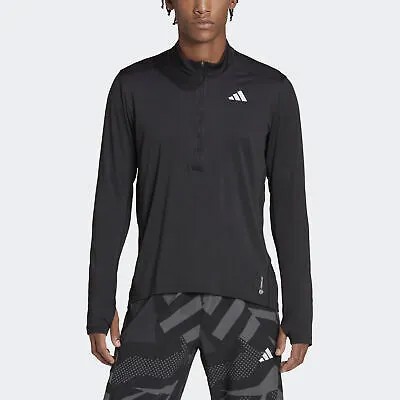 Мужская футболка с молнией 1/2 adidas Own the Run