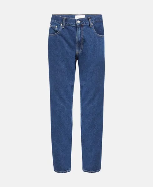 Прямые джинсы Calvin Klein Jeans, темно-синий