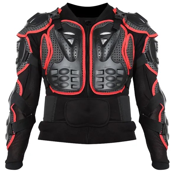 Мотоциклетная защита S-3XL Full, Защитная Рубашка, куртка для мотокросса, защита для спины и плеч, черная армированная балка, оптовая продажа