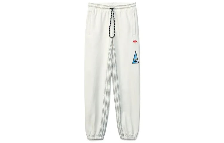 Спортивные штаны с логотипом X Alexander Wang «Core White» Adidas, белый