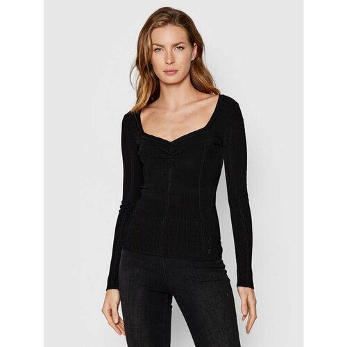 Лонгслив GUESS, размер XS [INT], черный