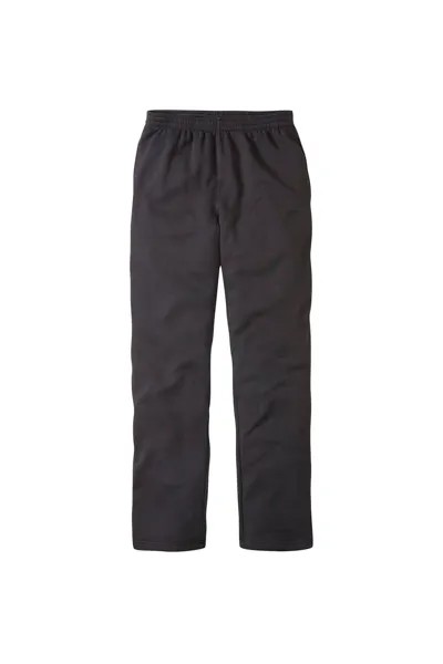 Спортивные брюки с прямым подолом – длина 27 дюймов Cotton Traders, черный