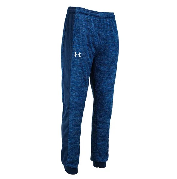 Мужские брюки для бега из флиса Under Armour Gym Muscle, спортивные штаны, темно-синие, средний размер
