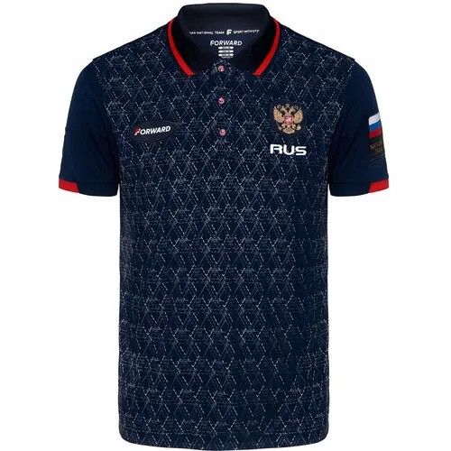 Поло FORWARD, размер XS, синий
