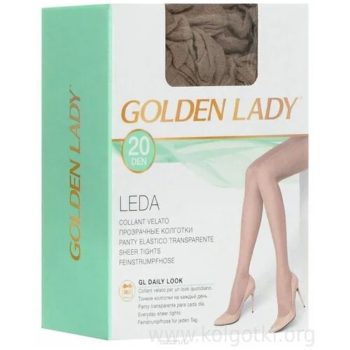 Колготки Golden Lady Leda, 20 den, размер 2, бежевый