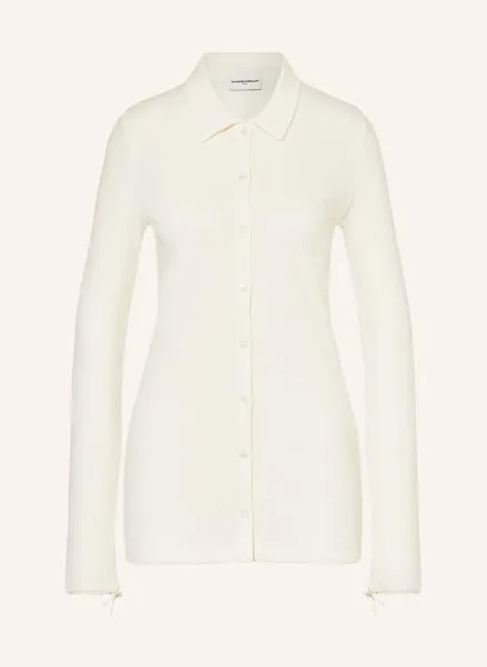 Вязаная блузка Claudie Pierlot, экрю