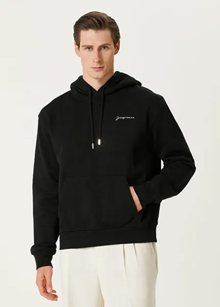 Толстовка с вышитым логотипом Jacquemus, черный