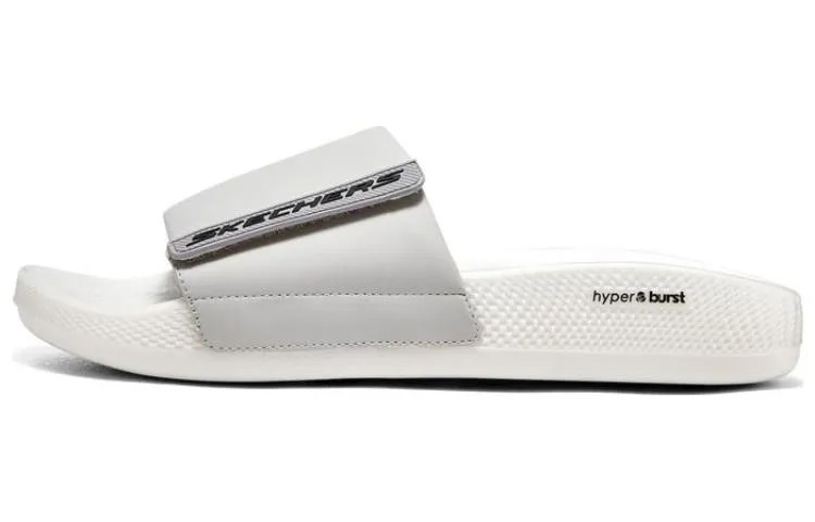 Шлепанцы Hyper Slide мужские серые/черные Skechers
