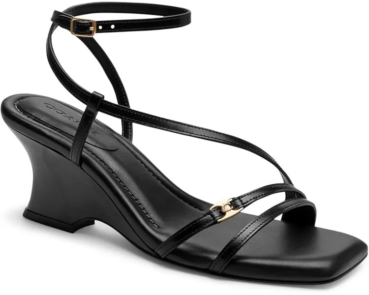 Туфли COACH Cait Sandals, черный
