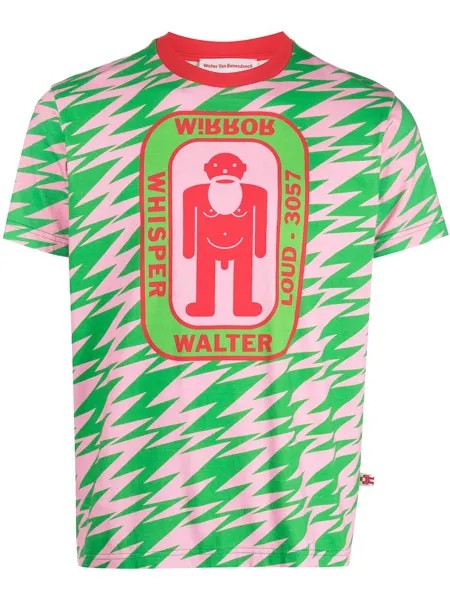 Walter Van Beirendonck футболка Walter с графичным принтом