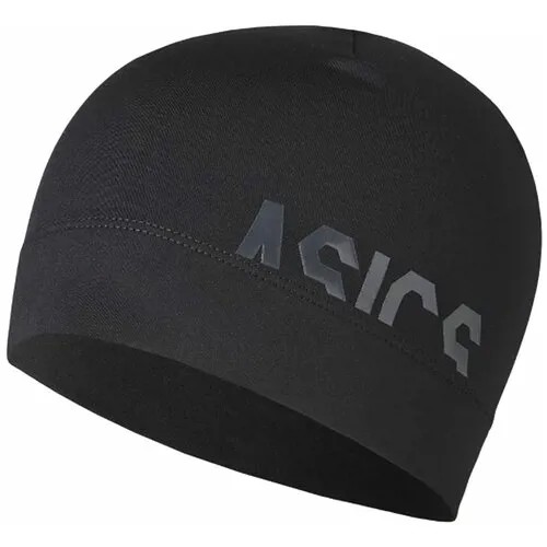 Шапка ASICS Logo Beanie размер one size, черный